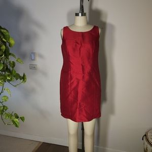 Talbots red dress